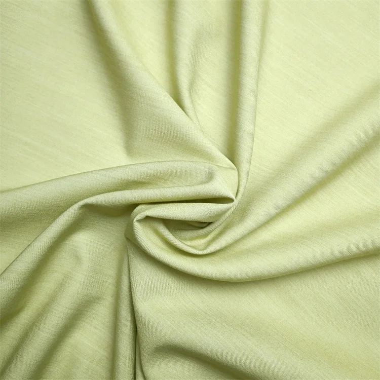 
Wrinkle Resistant colorful 4 way stretch polyester rayon spandex female trousers fabric 