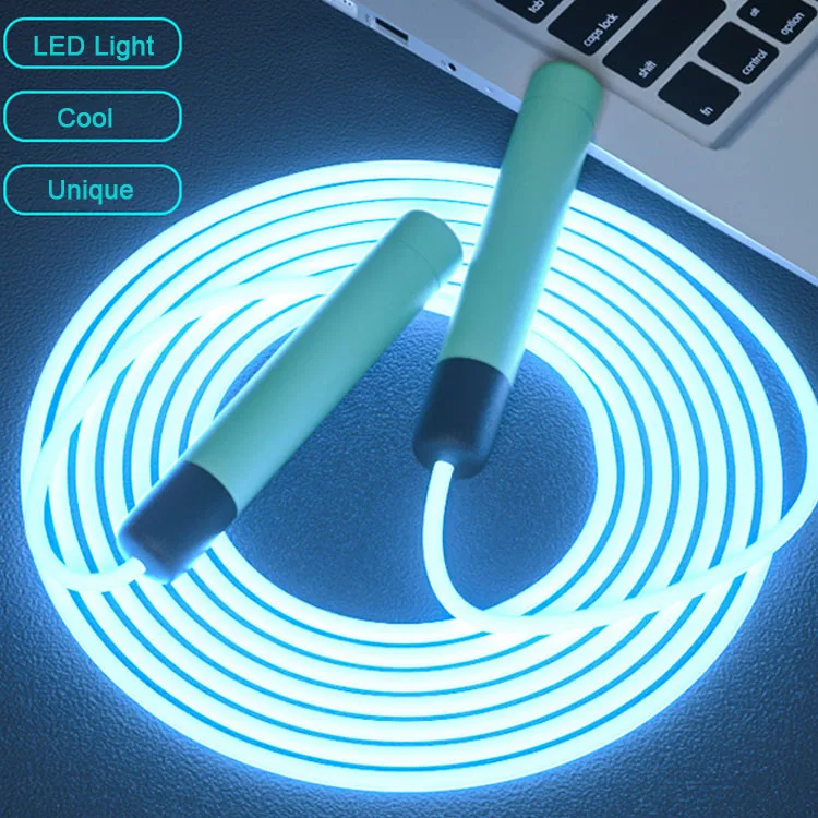 
Light Up LED Jump Rope Colorful Glow Skipping Rope 