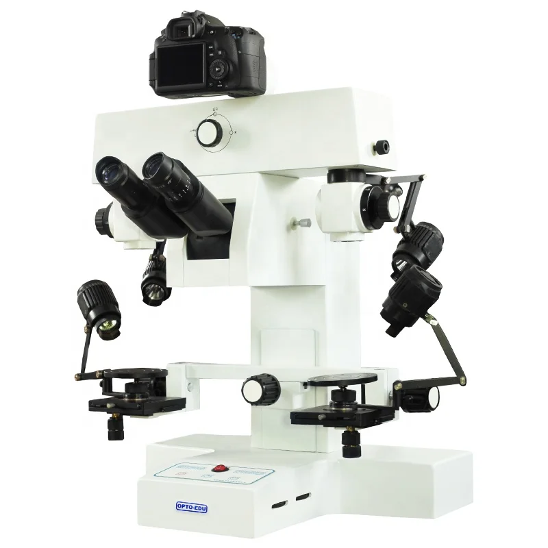 OPTO-EDU A18.1827 0 degree - 45 degree  Adjustable Binocular Comparison Microscope