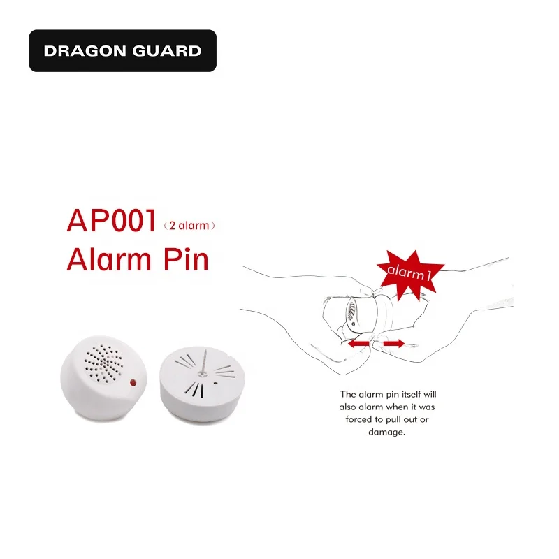 DRAGON GUARD  AP001 Manufacturer Wholesale Clothing Retail Anti Theft EAS Security Alarm Hard Tag