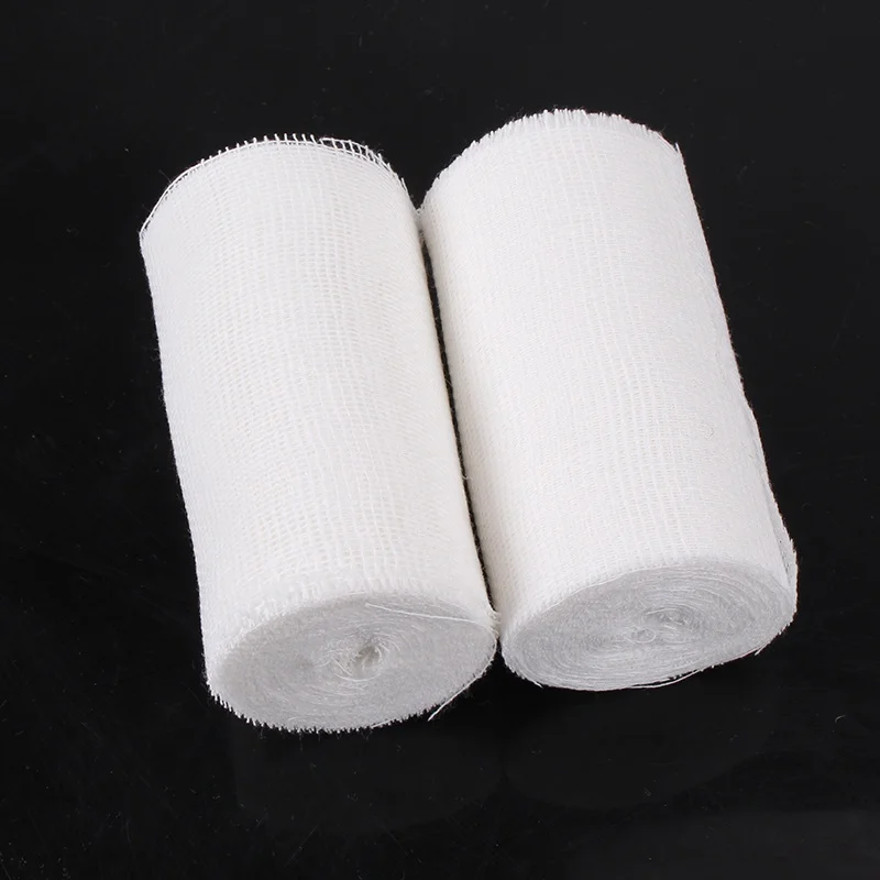YD Roll Breathable Bandage Plain&crepe Gauze Bandage YD740D Factory Direct Medical Custom Size Gauze White no sterile