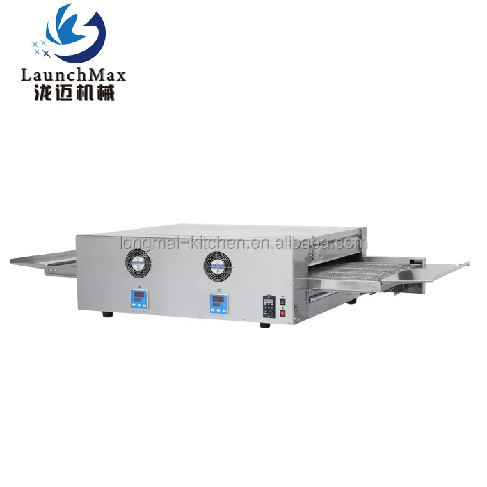 small electric household commercial use stainless steel 400 degree  table top pizza oven 32 inch conveyor baking oven