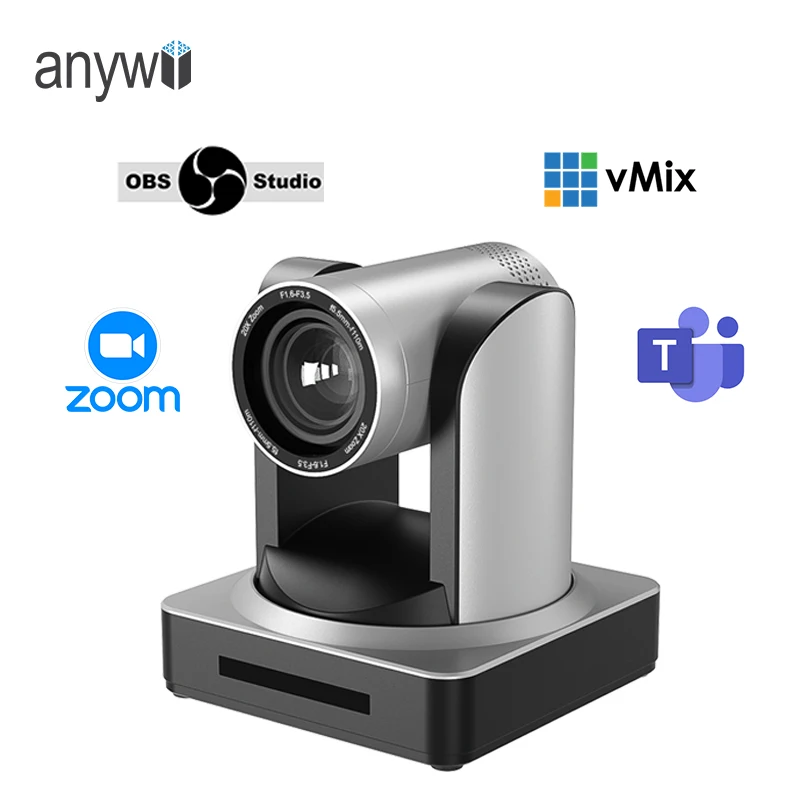 Anywii church streaming camera 30x live streaming video camera camera portable live broadcast equipment mobile