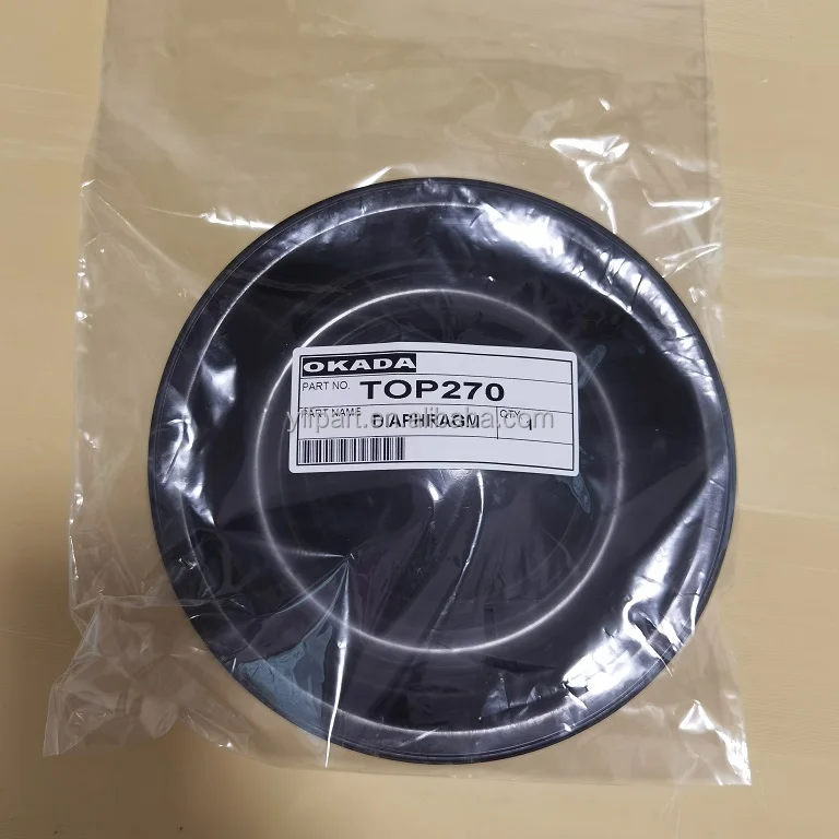 Okada jack hammer parts seal cup OUB312b TOP205 top205j okb316 okb318 okb330 top270 ub3 hydraulic rock breaker rubber diaphragm