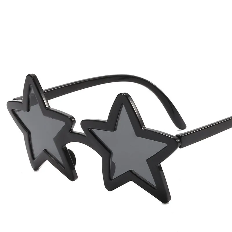 2022 Latest creative funny pentagram sunglasses personality party unisex eyewear