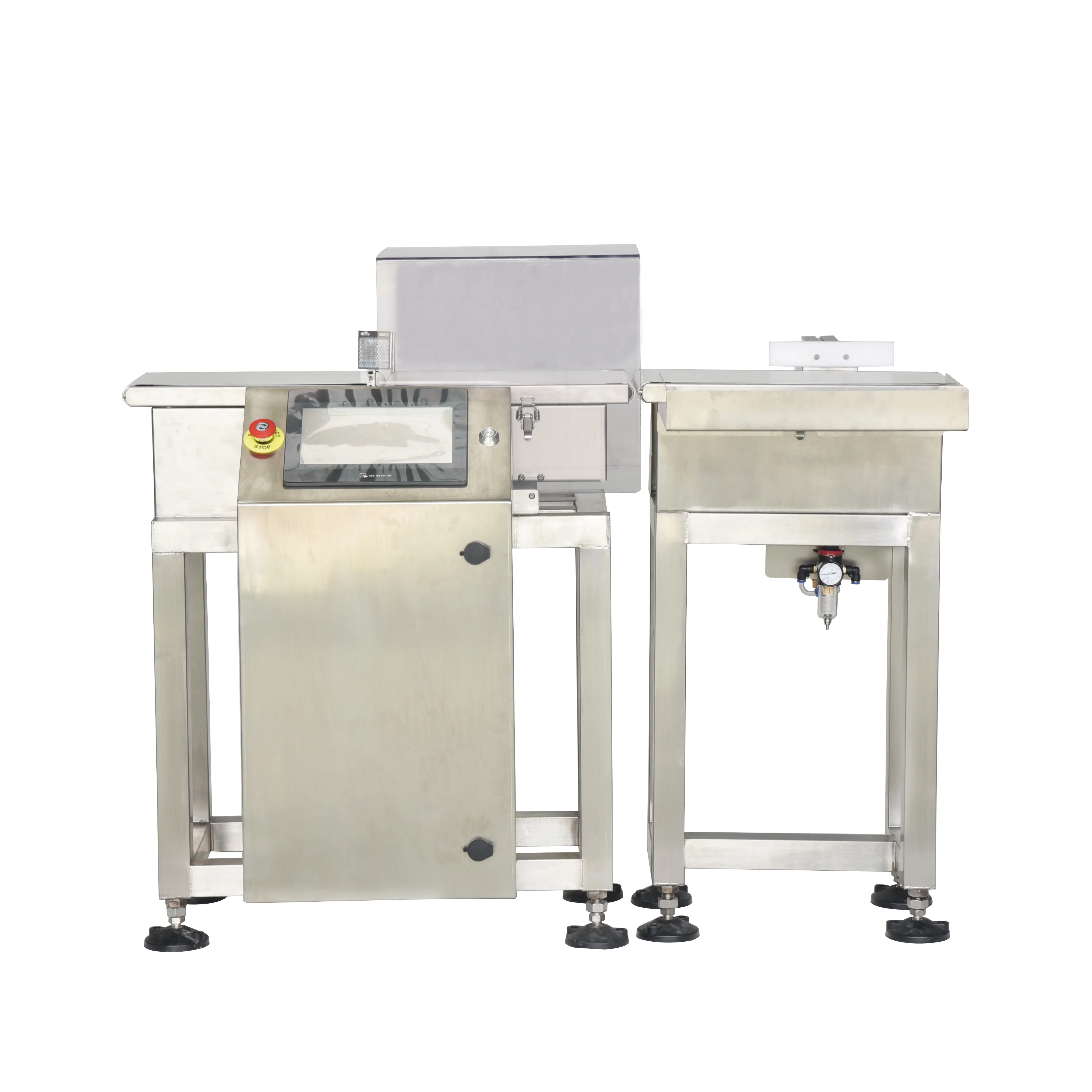 NY-510 High Precision Conveyor Weighing System Manufacturer of Weight Scale Checker for Box Package Bottle