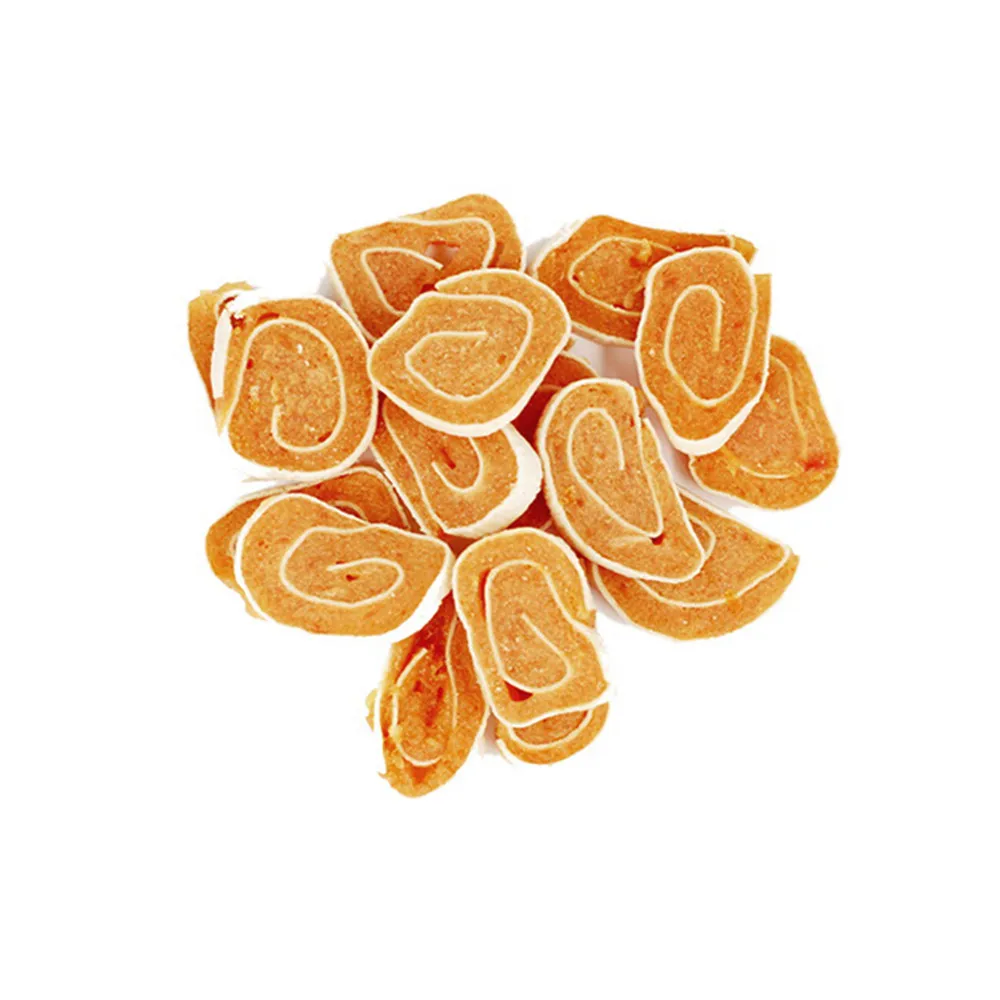 Raw material of chicken duck sushi for dog pet training treats