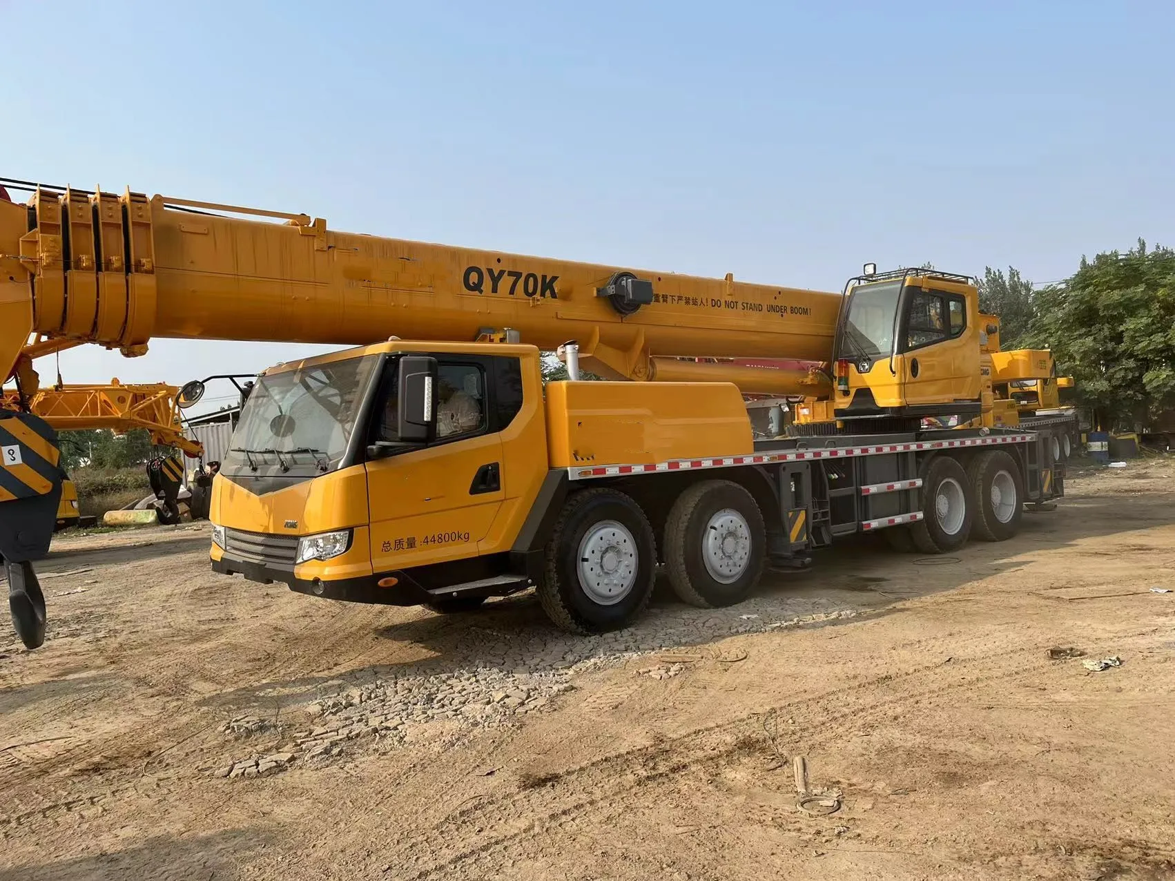 Подержанный оригинальный Китай сделал 70-тонный автокран для продажи с низкой ценой 50ton 100ton 200ton Автокран