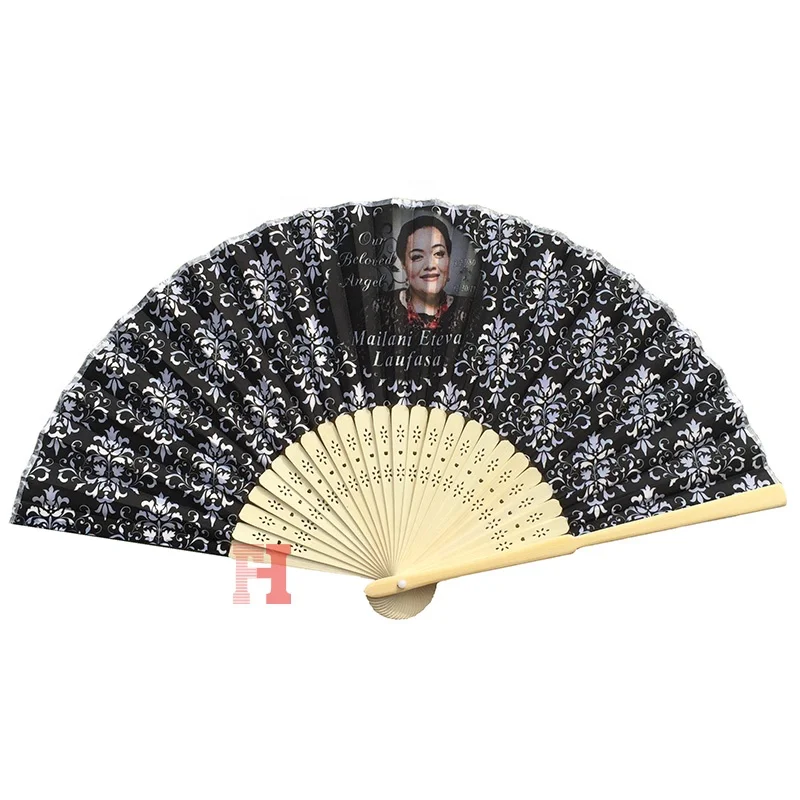 Best Selling Personalized Folding Chinese Bamboo Fan With Custom Print