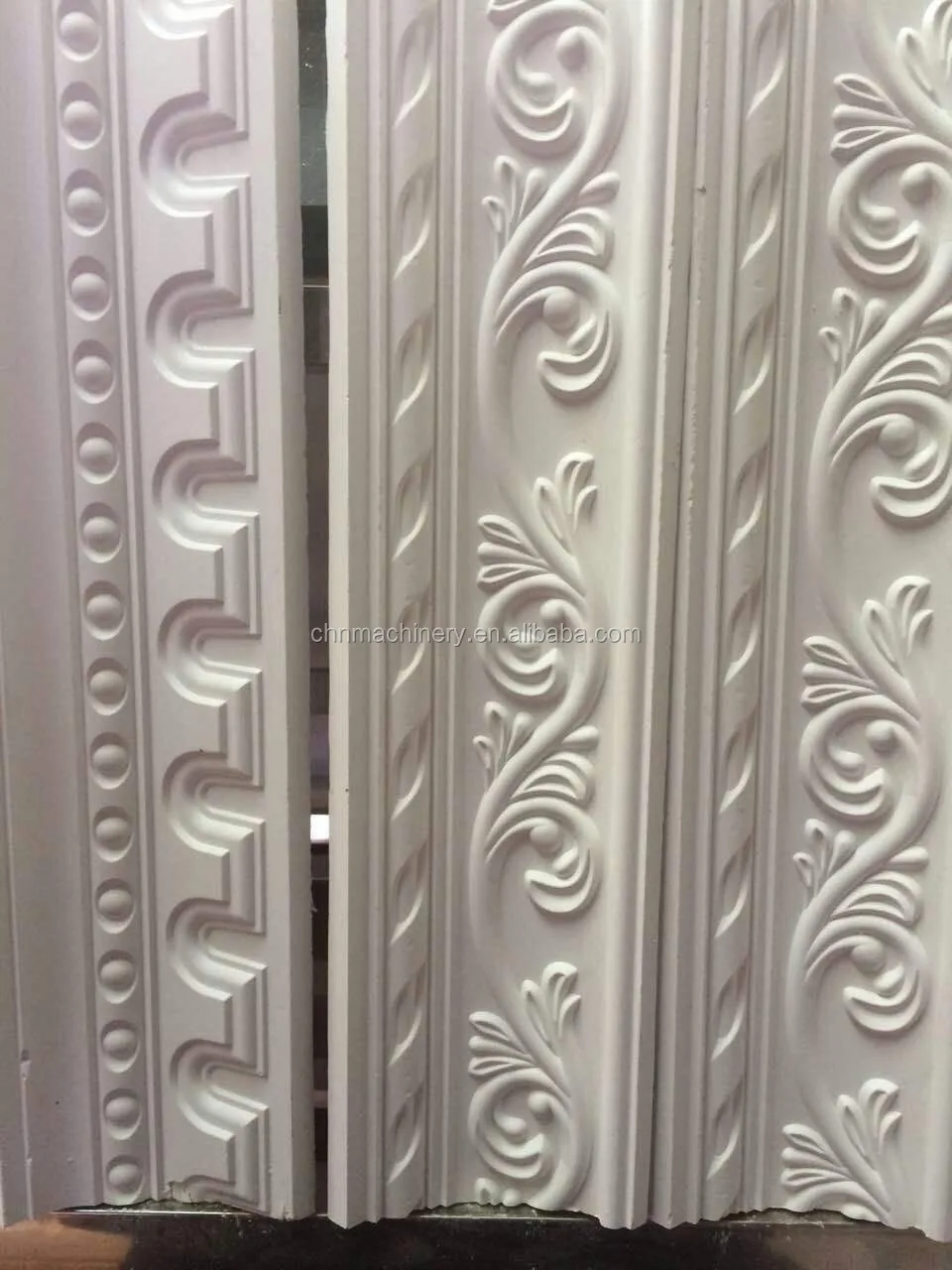 decorative Gypsum Cornice molds Machine Plaster Cornice Production Line