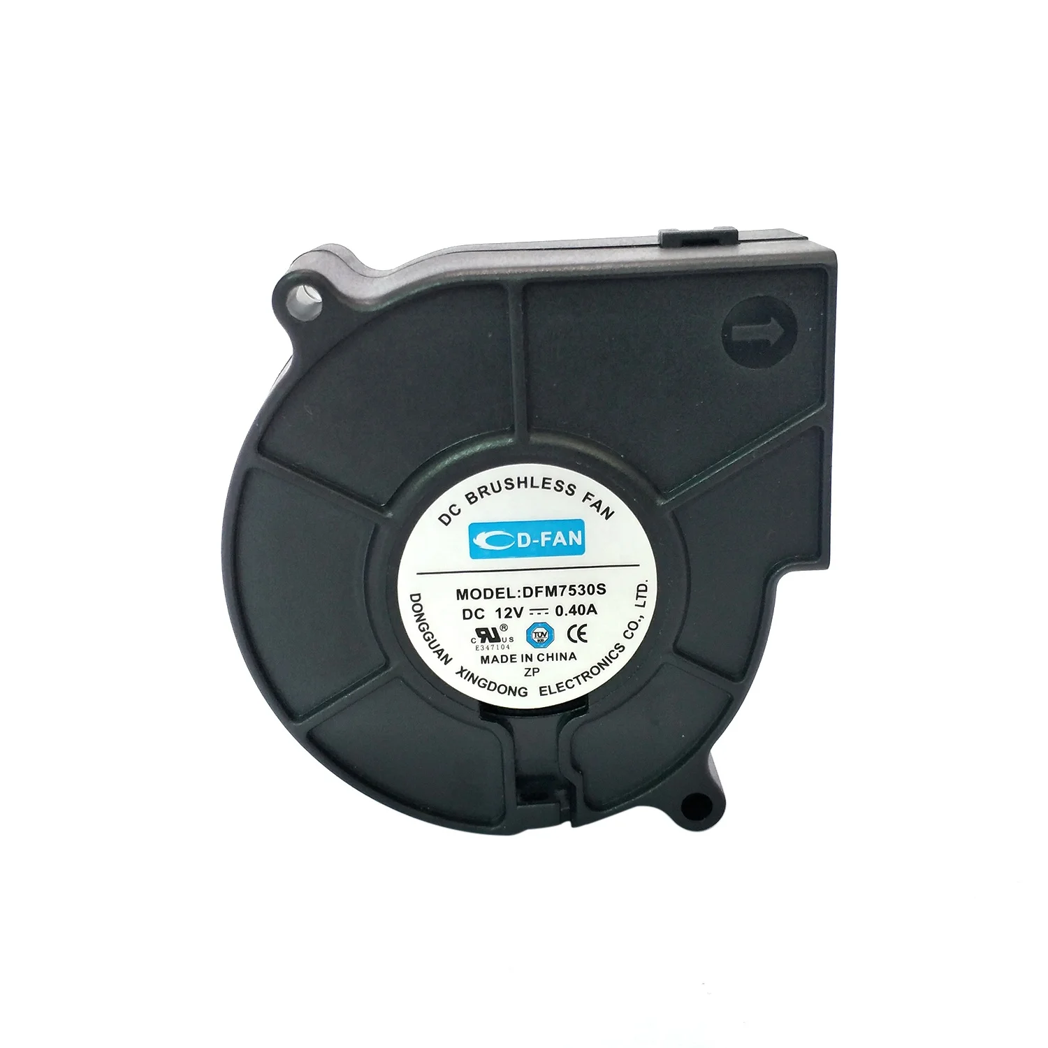 24v 75mm 75x75x30mm 7530 12v centrifugal blower fan