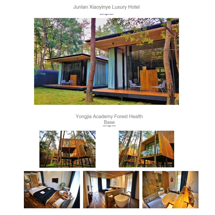 Worldwide Delivery Low Cost Tiny House wooden house Kit Houses for Hotel Home