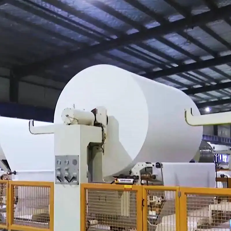 2/s glossy coated couche stocklot paper jumbo roll and ream