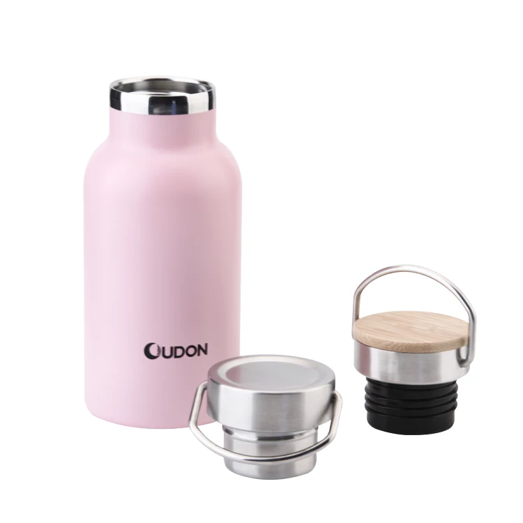 Professional Custom Stainless Steel Sport Motivation Water Bottle with Handle