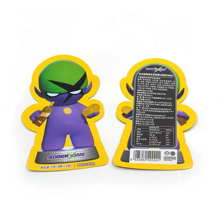 Custom Printing Chocolate Pouch Plastic smell proof seed Bags Food Grade For Juice Candy Shaped Snacks Food packaging