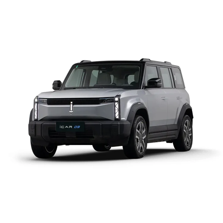 В наличии чистый Электрический Автомобиль Chery ICAR 03 внедорожник 501 км Новый энергетический автомобиль Cheri Icar Ev Jeep автомобильный