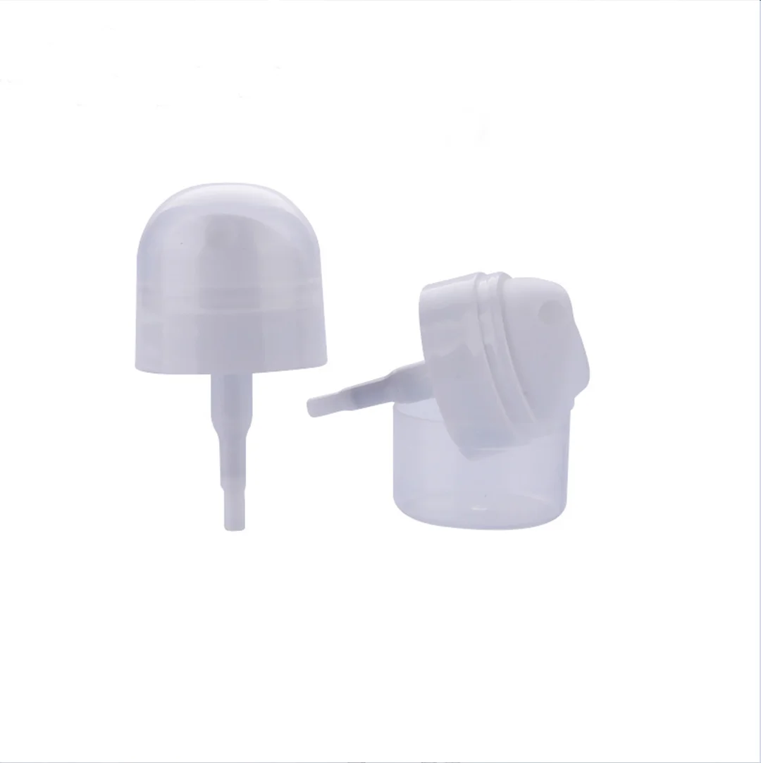 
 32 teeth bayonet sunscreen spray pump white fine atomizing toner spray head supply plastic spray pump  