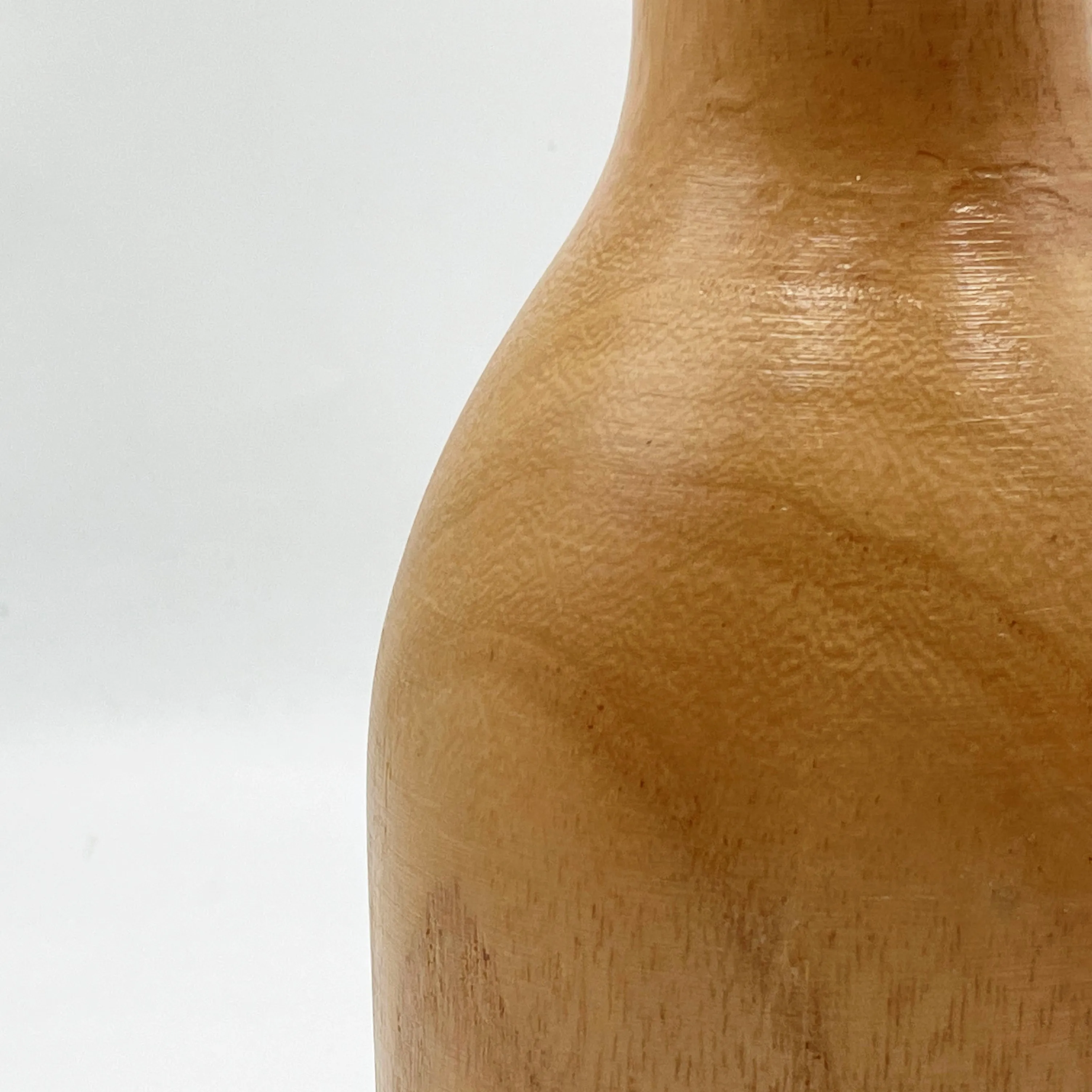 Paulownia Wood Bottle Vase set Handmade Wooden Flower Vase for Home Decor Hotel decoration