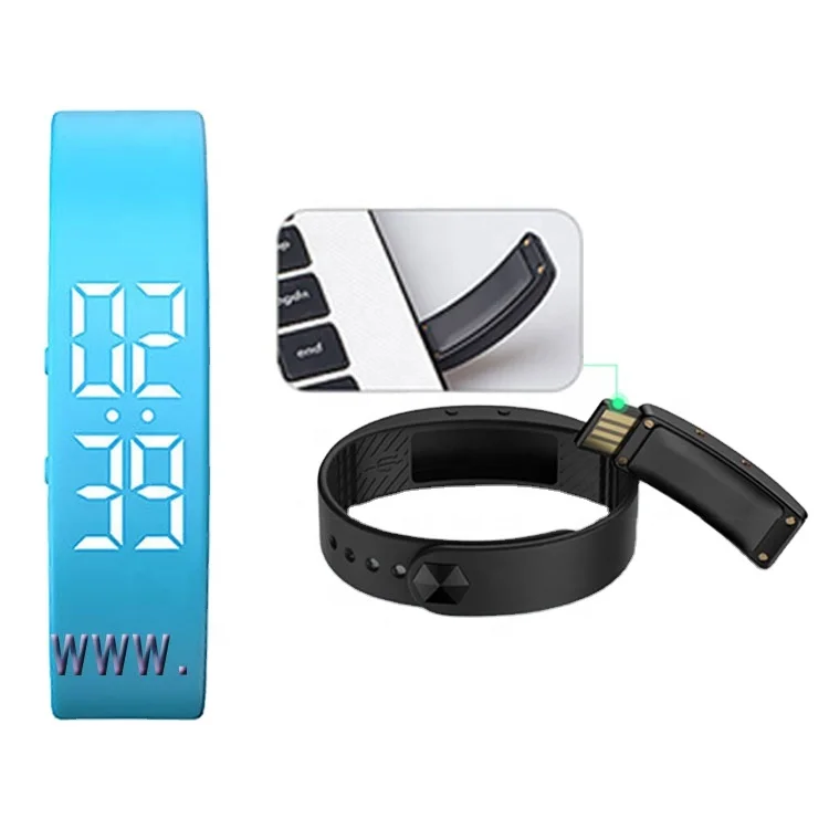 Usb flash drive wrist watch smart watch 2023 3d pedometer watch