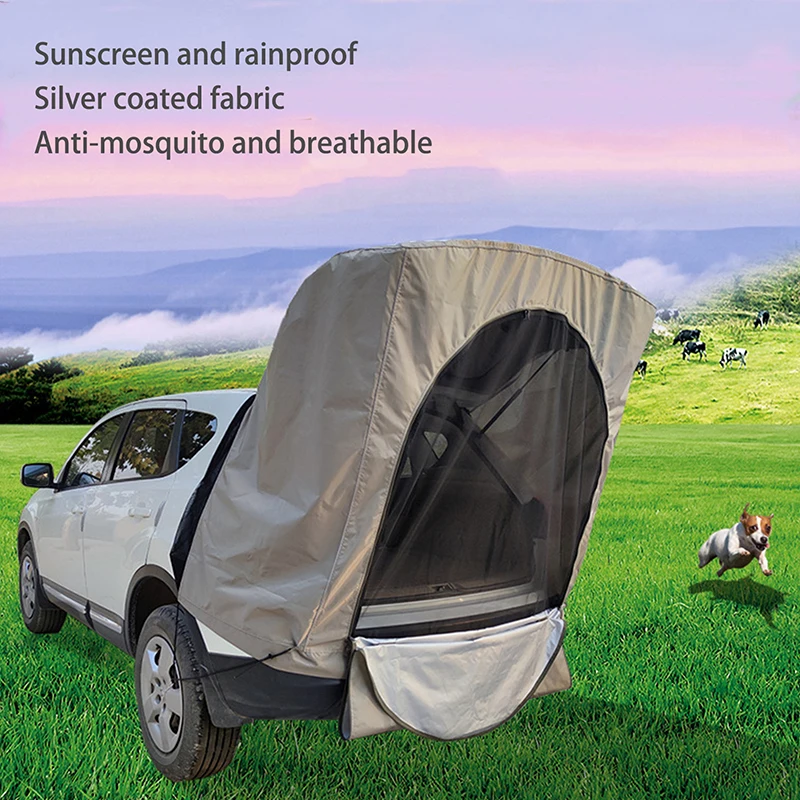 Outdoor Camping Tents Trunk Tent Waterproof Universal Self-driving Car Tabernacle Camping Lightweight Tent
