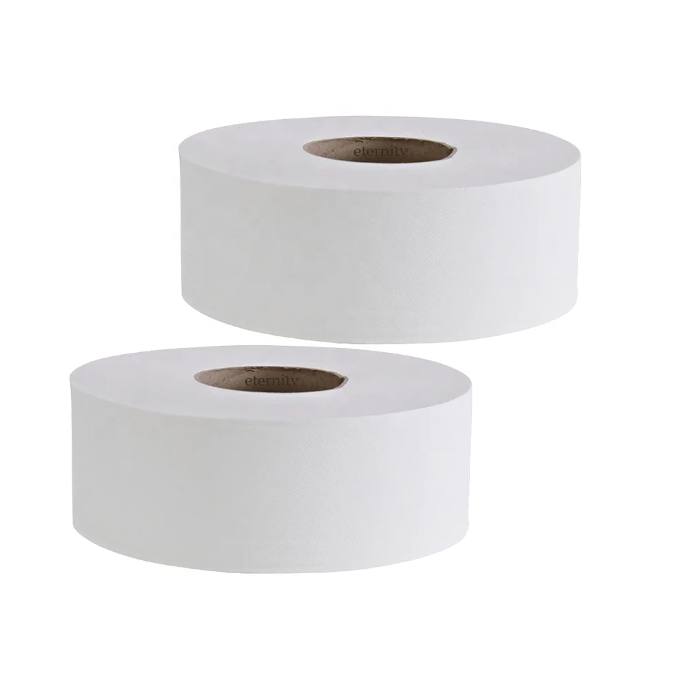 Organic Eco Friendly Jumbo Tissue Paper Roll 1ply 2ply Big Toilet Roll Tissue