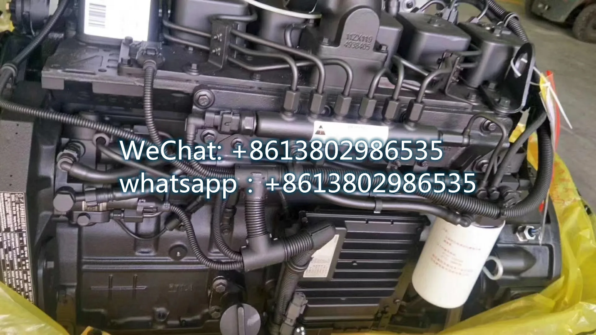 High Quality Excavator PC200-7 6D102 Engine Complete Assy 6732-81-2611