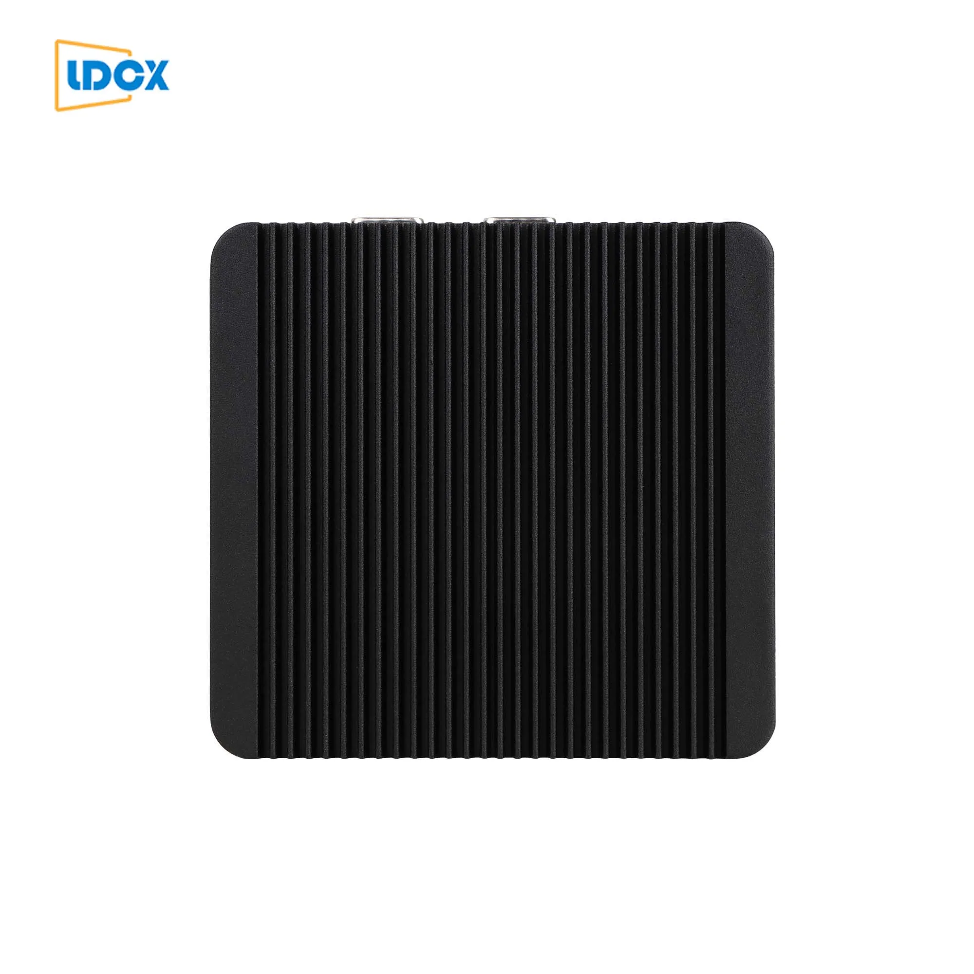  LDCX J4125 quad core dual network NUC all aluminum fan free mute Mini