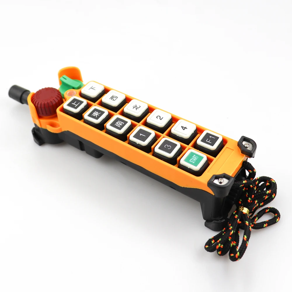 general waterproof double speed radio industrial wireless remote control for crane electric hoist