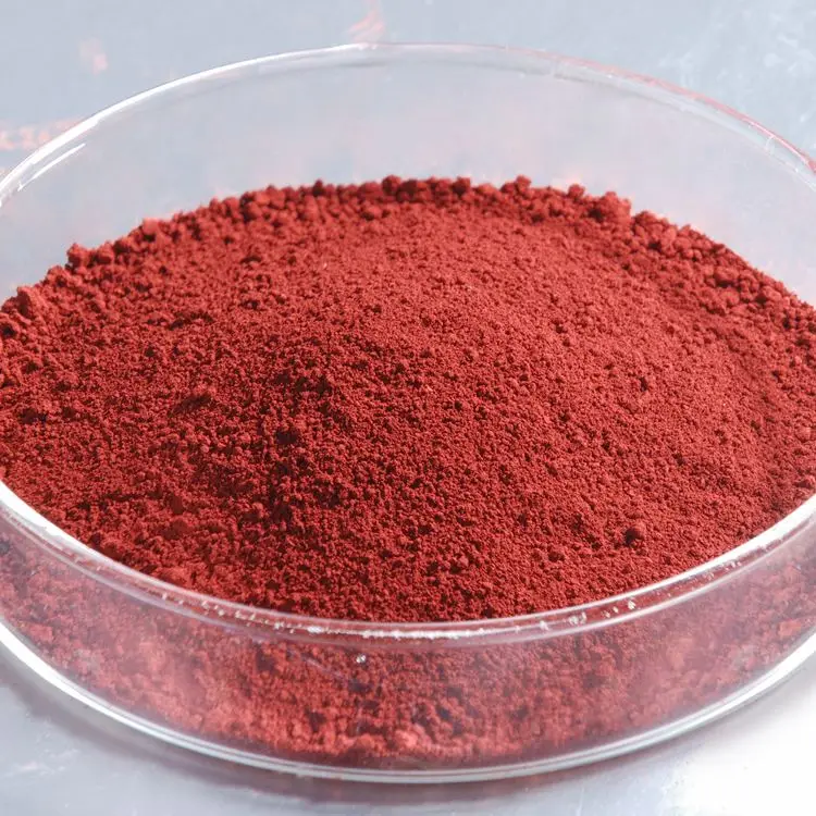 synthetic color paint Iron Oxide Red for wood mulch