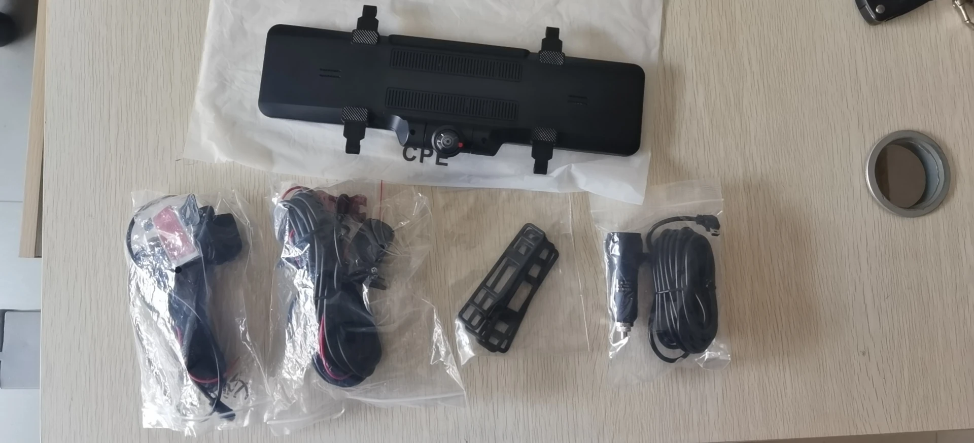 Wholesale vehicle recorder K88 HD front and rear dual camera streaming media car rearview mirror panoramic reversing