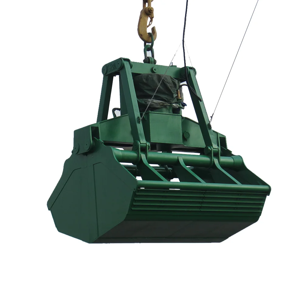 GBM 8 ton - 60 ton hydraulic grab bucket for crane clamshell grapple