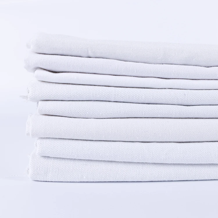 
Lowest price6 OZ recycled cotton bleached grey fabric for hometextiles 