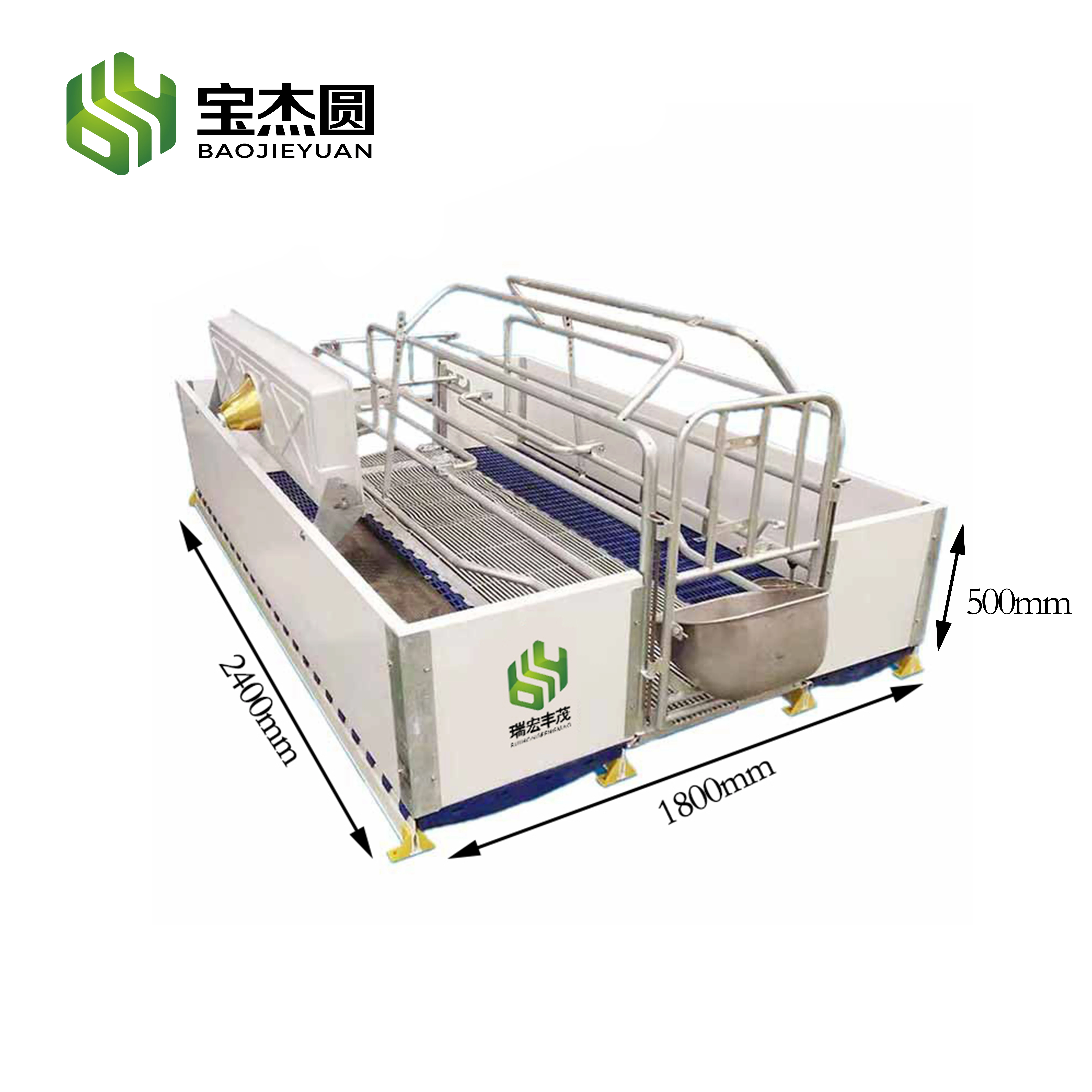 European standard livestock equipment Animal cages maternity pig cages farrowing cage for pig