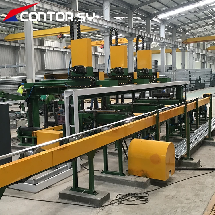 Tube Mill Production line Automated Tube Stacking Packaging Bundle  Machine
