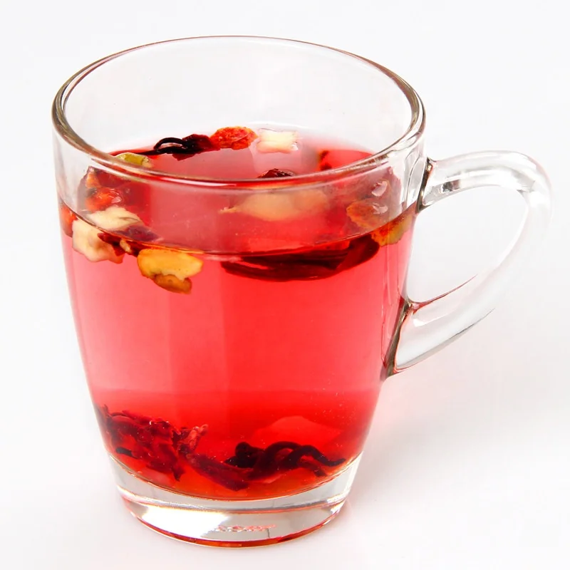 Wholesale Detox Herb Dried Test Tube Fruit Colorful Mixed Slimming Tea With Roselle