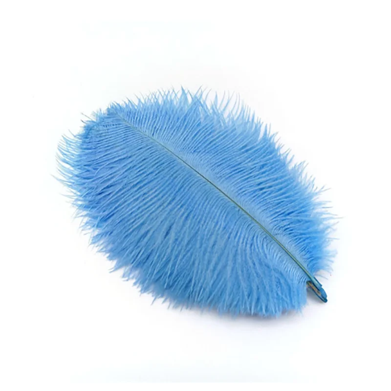 Wholesale Ostrich Feathers Hot-selling Gorgeous Natural 25-30 cm Feather for Diy Clothes Decorations