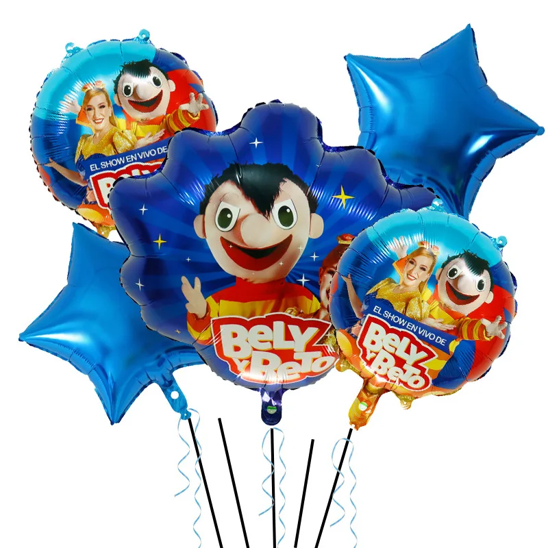 Новое поступление музыкальная тема BeLY Y belo Balloon Spanish s El Gran Show De Globos для украшения вечеринки