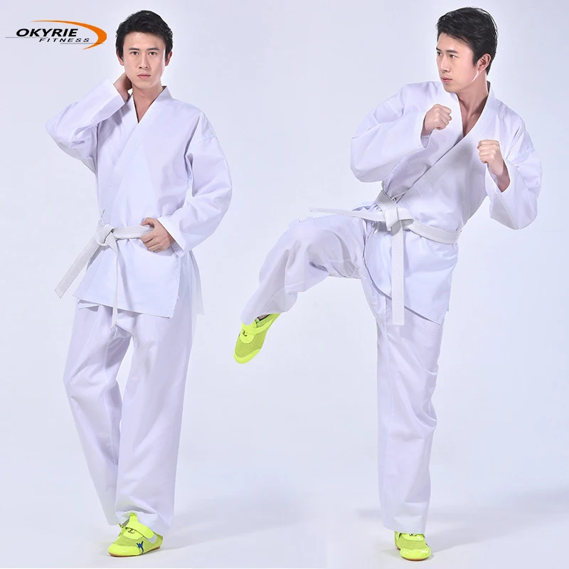 Okyrie  Customized Wkf Martial Arts Equipment Martial Arts Uniform Itf Dobok Taekwondo Uniform Karate Suits Gi