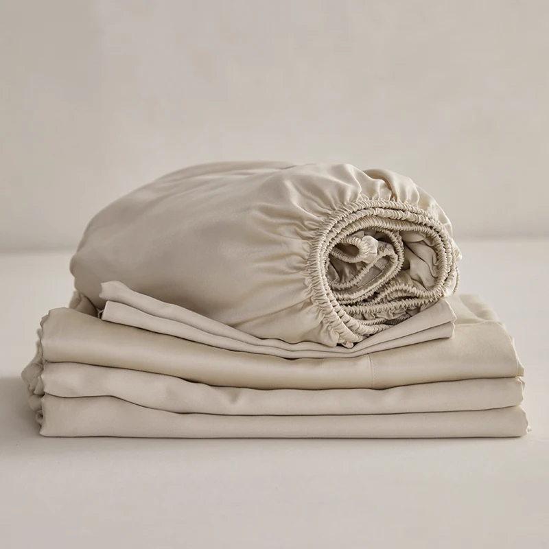 Удобный набор простыней из мягкого бамбука, оптовая продажа, Комплект постельного белья, зимний теплый летний прохладный комплект простыней бамбука