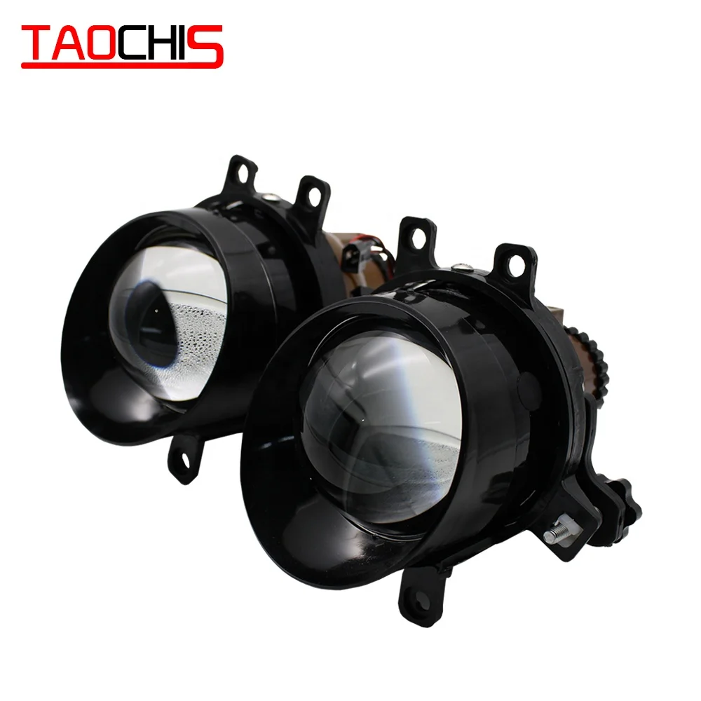
TAOCHIS Car 3.0 inch Bi xenon Projector lens Fog light H11 lamp for Toyota Lexus Peugeot Suzuki CITROEN foglamp with hi/lo beam 