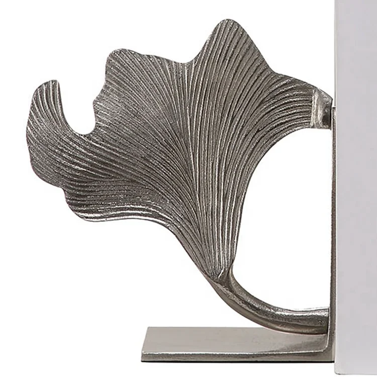 wholesale custom unique cast iron decorative antique brass aluminum metal bookends