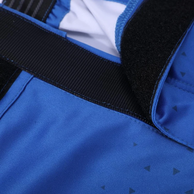 2024 Best-selling wholesale custom sublimation professional high cut split touch fastener drawstring race mma bjj shorts