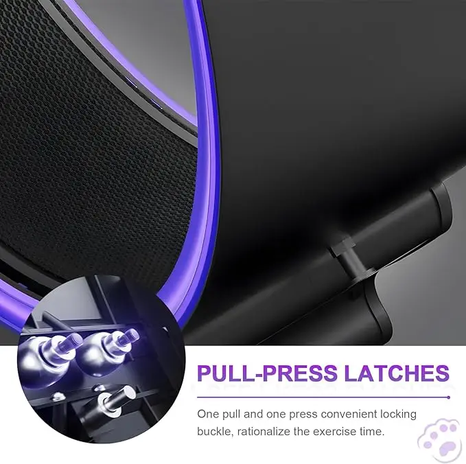 Factory Direct Sale Pet Exercise Wheel Running Spinning Toy Smart Silent Cat Exercise Wheel Cat Wheel Treadmill