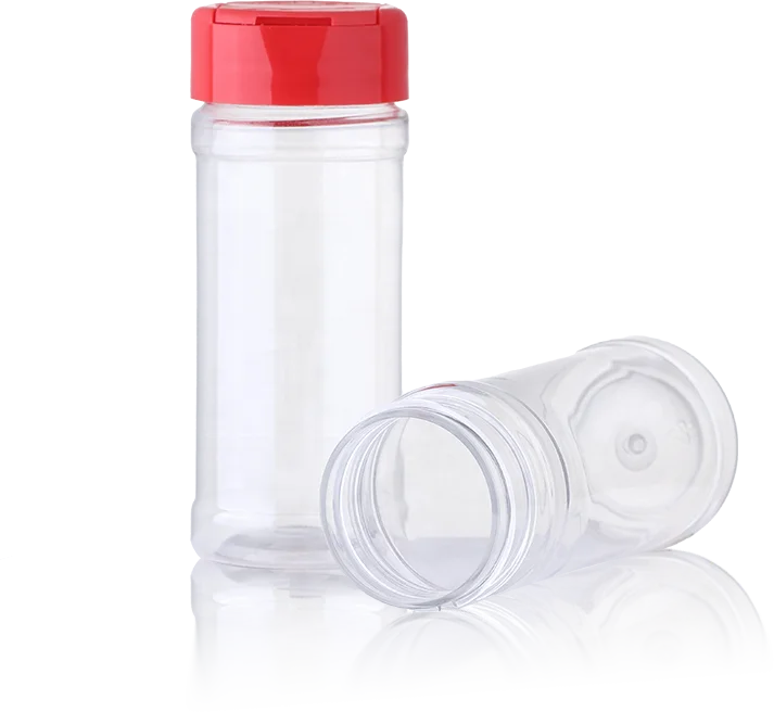 BPA Free Empty 1 oz 6oz Wholesale Kitchen Salt Pepper Shakers High Quality Plastic Condiments Seasoning Spice Bottles Jar