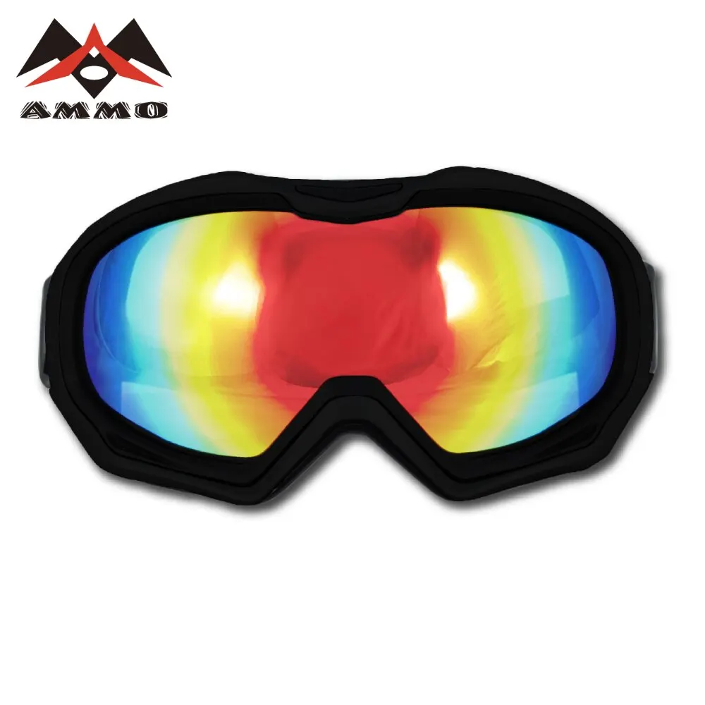 Oleophobic объектив skydiving лыжный шлем очки пользовательские очки