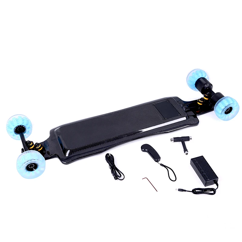 
High speed 45-50km/h waterproof electric skateboard longboards with Cloud wheels 