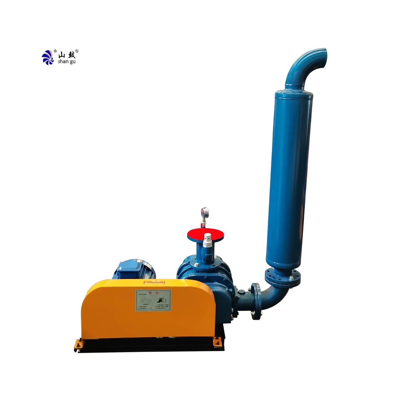 ShanGu hot sale  industrial roots vacuum blower for port discharge high pressure vacuum pump