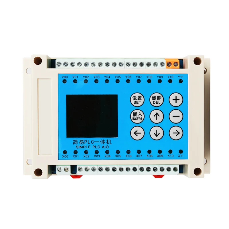OSM 8-in 8-out Relay Output PLC Plus 2-Channel Analog Inputs 0-10V with RS485 Communication PLC for HMI
