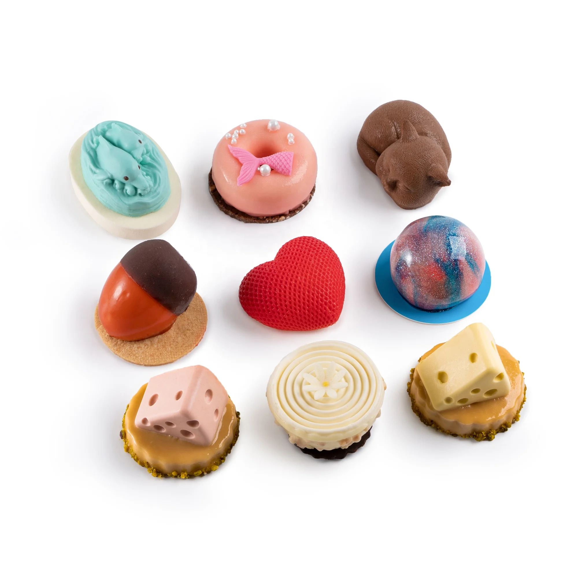 Fulansweet On Sale Grizzly Bear Desserts Sweets And Chocolates Maker Green Health Food Desserts Directly Manufacturer