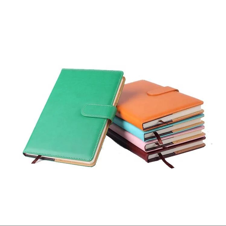 eco friendly custom gift dairy luxury note books promotion gifts journal PU leather planner notebook